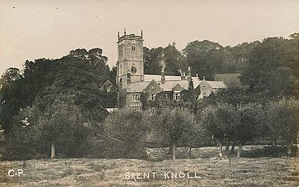 Brent Knoll church and village