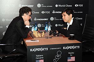 Caruana - Wesley So, Candidates Tournament 2018