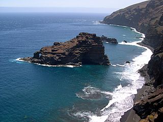 Coast of Garafaria La Palma