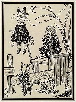 Dorothy and the Scarecrow 1900