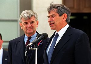 Fischer und Paul Wolfowitz