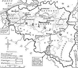 German occupation of Belgium 1914-1916