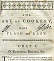 Glasse Art of Cookery 1758 Signature