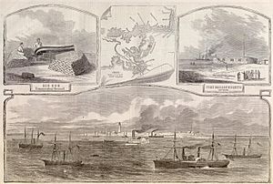 Harpers Weekly Ship Island drawing