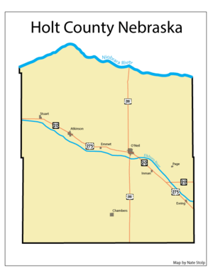 Holt County Map