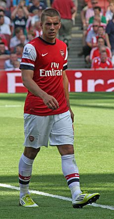 Lukas Podolski, 2012-08-18