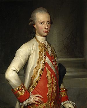 Mengs, Anton Raphael - Pietro Leopoldo d'Asburgo Lorena, granduca di Toscana - 1770 - Prado