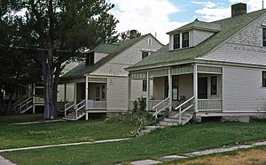 Non-Commissioned Officers Quarters Fort Yellowstone 1974