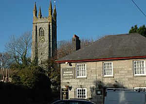Queens Head and St Stephens Church - geograph.org.uk - 432535