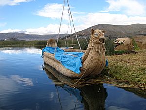 Reed Islands of Lake Titicaca -b