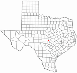 Location of Meadowlakes, Texas