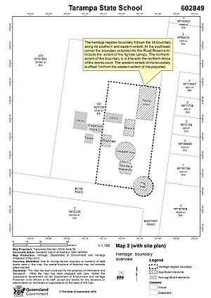 Tarampa State School - boundary map 2 (2015)