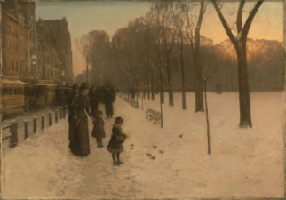 1886 BostonCommonAtTwilight byChildeHassam