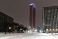 Bank of America in Dallas Snow 2021