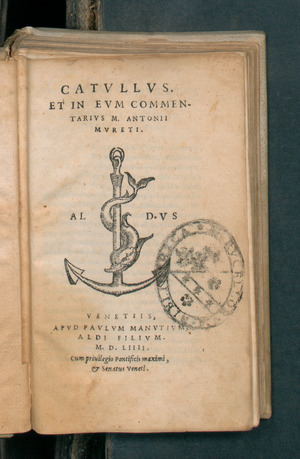 Catullus et in eum commentarius