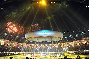 Commonwealth Games closing ceremony picture