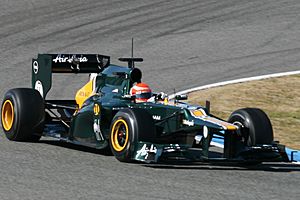 F1 2012 Jerez test - Caterham 4