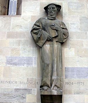 Heinrich Bullinger Grossmunster Zurich