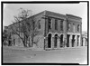 Historic American Buildings Survey, Harry L. Starnes, Photographer November 15, 1936 FRONT AND SIDE VIEW. - Kahn Saloon Building, 123 West Austin Street, Jefferson, Marion County, HABS TEX,158-JEF,3-1.tif