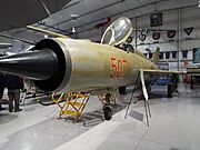 Mesa-Arizona Commemorative Air Force Museum-Hungarian MiG-21PF-1