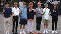NCT Dream going to a Music Bank recording in August 2018