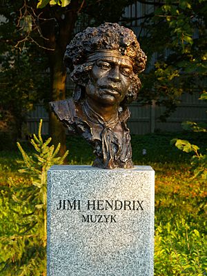 Popiersie Jimi Hendrix ssj 20060914