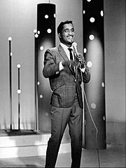 Sammy Davis Jr. performing 1966