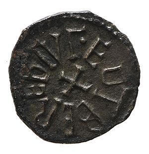 Silver sceatta of Eadberht (YORYM 2000 2283) obverse