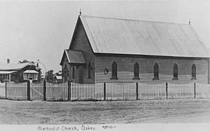StateLibQld 2 296107 Methodist Church, Oakey, ca 1912
