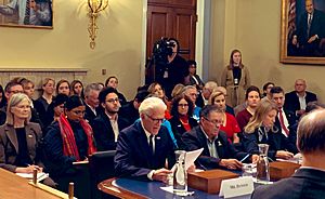 Ted Danson testifying at House Dems Natural Resources WOW Oversight Hearing in 2019