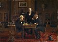 The chess players thomas eakins