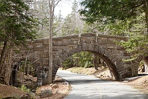 Acadia National Park bridge, Maine, US (05)