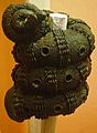 Bronze ornamental staff head, 9th century, Igbo-Ukwu