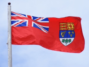 Canadian Red Ensign 1921 to 1957 Northern Ontario