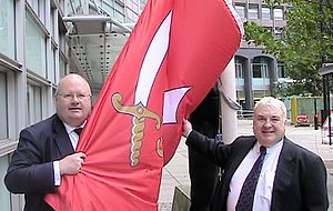 Eric Pickles and Russell Grant