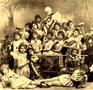 Fairy Tale - Students of the Imperial Ballet School. 1891