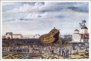 Holmen destructions 1807