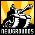 Newgrounds Tankman logo