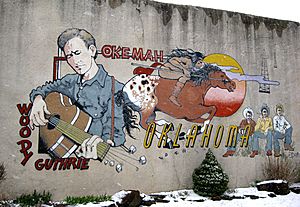 Okemah mural