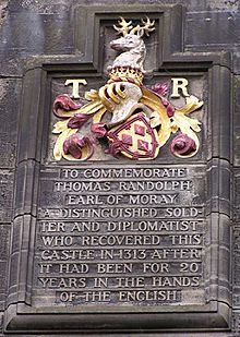 Thomas Randolph I inscription