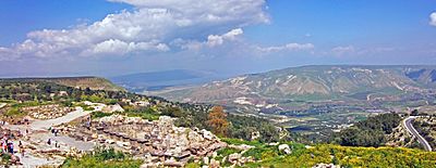Umm Qais Galilee-Golan panorama