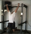 Animation of a weighted pull-up