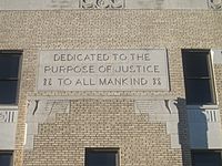 "Justice to All Mankind", Perryton, TX IMG 6027
