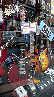 Brian May's Signature Red Guitar