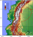 Ecuador Topography