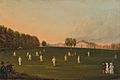 First Grand Match of Cricket Played by Members of the Royal Amateur Society on Hampton Court Green, ... - Google Art Project