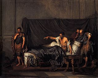 Jean-Baptiste Greuze - Septimius Severus and Caracalla - WGA10673