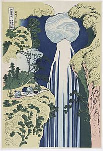 Katsushika Hokusai (1760-1849), Veld in de Owari provincie (1829-33)