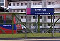 Limehouse station MMB 11 DLR 62