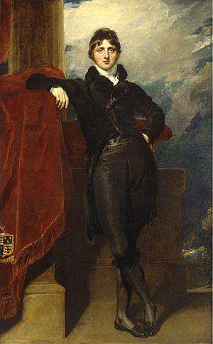 Thomas Lawrence, Portrait of Lord Granville Leveson-Gower, later 1st Earl Granville (c. 1804–1809).jpg